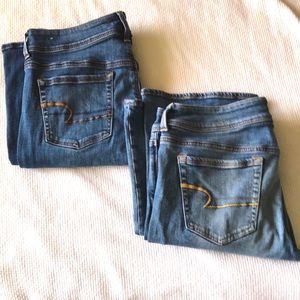 American Eagle Kick boot Jeans Bundle